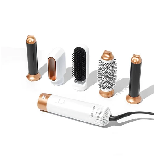 Generic Airbrush 5 in 1 Hair Styler, Airbrush Multi Styler 5 in 1, Airbrush Hair Dryer, Airbrush Hair Tool, Hair Dryer Brushes for Women, Thermal Brush Fast Drying Hot Air Brush