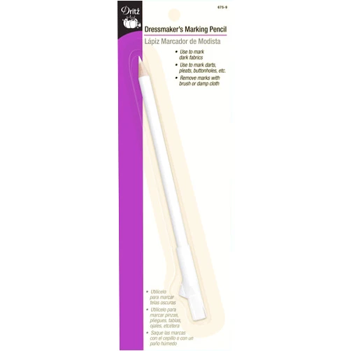 Dritz Dressmaker's Marking Pencil, White