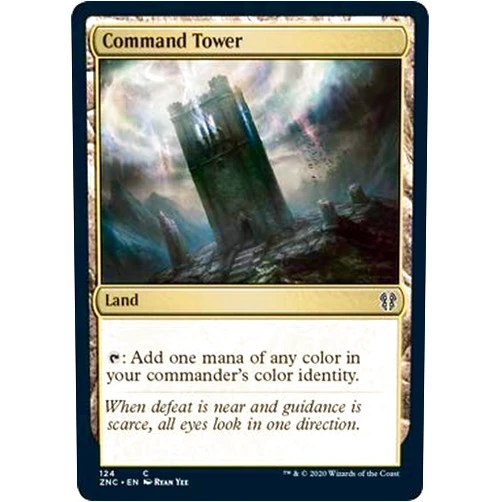 Magic: The Gathering Singles Magic: The Gathering - Command Tower - Commander: Zendikar Rising