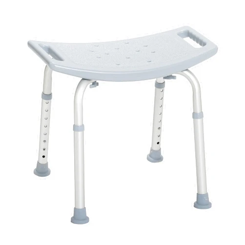 Drive Medical RTL12203KDR Shower Chair, Adjustable Shower Stool with Suction Feet, Shower Seat for Inside Shower or Tub, Bathroom Bench Bath Chair for Elderly and Disabled, 300 LB Weight Cap