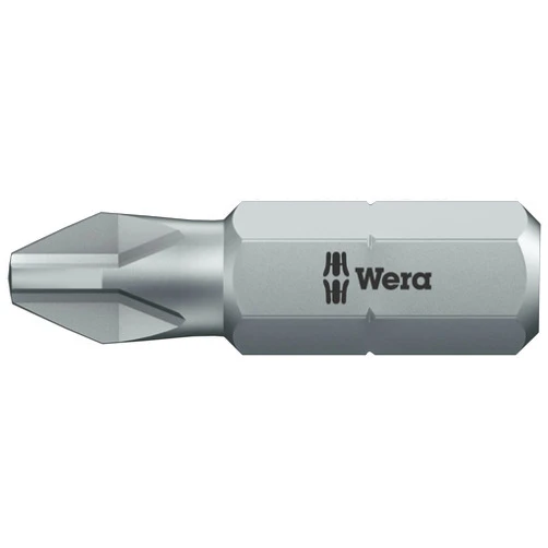 Wera Series 1 851/1 Z Set SB Sheet Metal Bit, Phillips 1 x PH1, PH2, PH3
