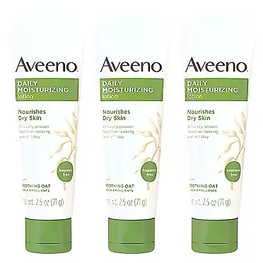 AVEENO Active Naturals Daily Moisturizing Lotion 2.50 oz(Pack of 3)