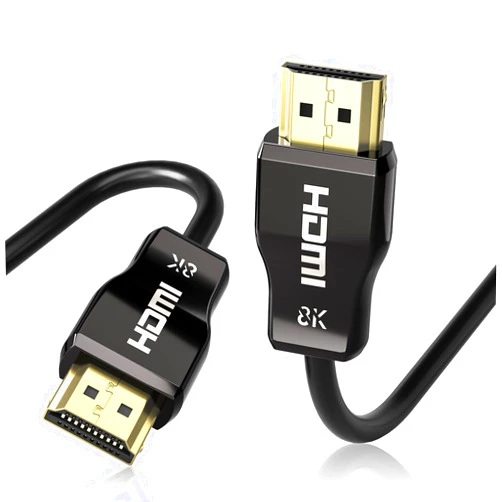 Huaham 10K 8K Fiber Optic HDMI 2.1 Cable 25ft CL3 in Wall Rated, 48Gbps HDMI Cable 8K60Hz & 4K120Hz, Support eARC, Dolby, HDCP 2.2&2.3, Compatible with Blu-ray Roku LG PS5 PS4 Xbox RTX