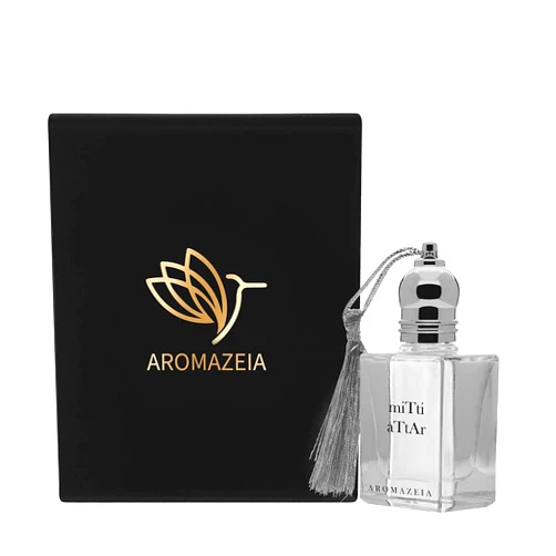 Aromazeia Attar, 100% Natural Fragrance, Hydro Distilled, Alcohol Free Pure and Natural Long Lasting Premium Attar For Unisex Men & Women, Organic Grade Base, Paraben-free, Sulphate-free (10 ML) (Soil(Mitti))