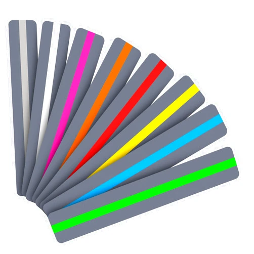 Heetobcos Guided Reading Strips/Colored Overlay/ Highlight Strips/Highlighter/Bookmark/ Assorted Colors Help with Dyslexia for Children and Teacher Supply Assistant (8 Pack)