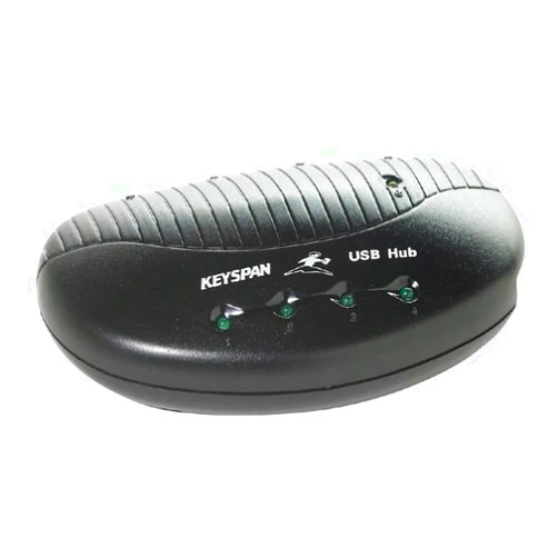 Keyspan 4-Port USB 2.0 Hub - Black (U2H-4ABK)