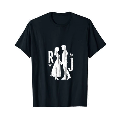 Shakespeare Geek R & J Lovers Shakespeare Romeo and Juliet T-Shirt