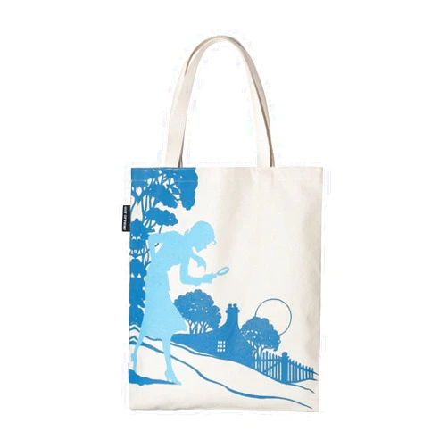 Out of Print Literary and Book-Themed Canvas Tote Carrying Bag for Book Lovers, Readers, and Bibliophiles