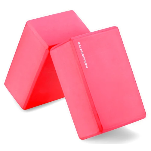Fitvids Set of 2 High Density Yoga Blocks, 9