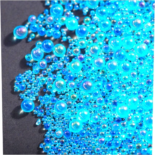 Stebcece ? 50g UV Resin Bubble Beads Water Droplet Bubble Beads No Hole Bubble Beads Resin Supplies for DIY Crafts Jewelry Making