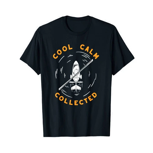 Lightflyer Co. Cool Calm Collected - Gyrocopter Autogyro Gyroplane T-Shirt