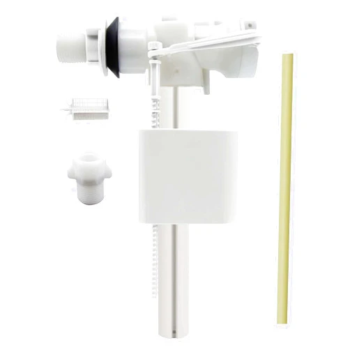 Nereusfwater Toilet Side Mount Fill Valve Replacement,Compatible with Delta RP71168, G1/2 Inlet with G7/8 Adapter, Adjustable Float Height, Includes Refill Tube & Filter Screen, WC Tank Repair Parts