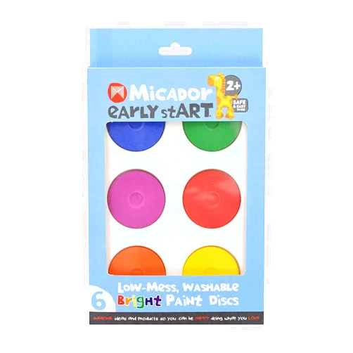 Micador Early Start Watercolor Paint, Assorted, 1 Count (Pack of 1)