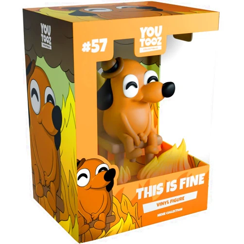 Youtooz This is Fine Dog, 3.7