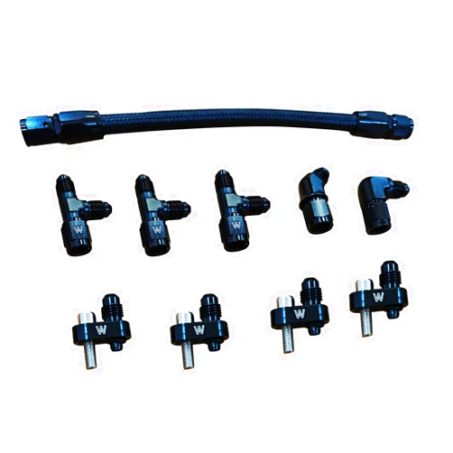 Cubauto LSA ZL1 Steam Vent Kit 4 AN / Assembled Coolant Crossover LSA Supercharger -4AN LSA Supercharger Steam Vent Kit
