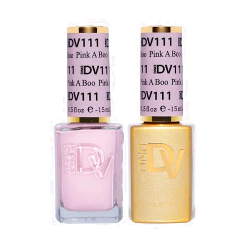 LIKO DIVA Gel Polish Set #111 Pink A Boo, 0.5 fl oz
