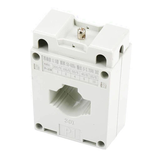Yuecoom Current Transformer, 30mm Hole Current Transformer Primary Secondary 5A Mutual Inductor, Circuit Breaker Protection