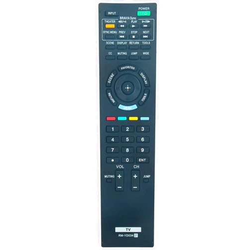 ECONTROLLY RM-YD034 Replace Remote Control Work for Sony Bravia TV KDL-46EX500 KDL-40EX500 KDL-55EX501 KDL-46EX501 KDL-32EX600 KDL-32EX501 KDL-40EX501 KDL-32EX500 KDL-46EX600 KDL-60EX500 KDL-55EX500 KDL-40EX600