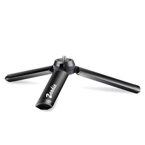 Zeadio Metal Mini Tripod, Desktop Tabletop Stand Compact Tripod for Smooth 4, Osmo Mobile, Vimble 2, Gimbal Handle Grip Stabilizer and All Cameras