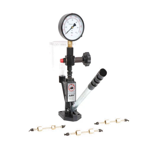 ABN Diesel Injector Tester Kit - 6000PSI Diesel Fuel Injector Tester Fuel Pressure Gauge Kit Engine Compression Tester