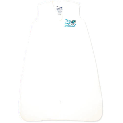 Magic Sleepsuit Baby Merlin's Magic Dream Sleep Sack - 100% Cotton Wearable Blanket - Baby 6-12 Months - Cream