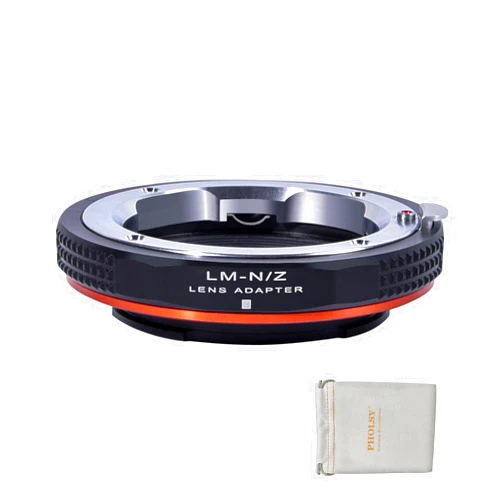 PHOLSY Lens Mount Adapter Compatible with Leica M LM, Zeiss ZM, Voigtlander VM Mount Lens Compatible with Leica M to Nikon Z Mount Camera Body for Nikon Z fc, Z30, Z9, Z8, Z6II, Z7II, Z6, Z7, Z5, Z50