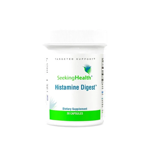 Seeking Health Histamine Digest - Digestive Enzyme Support for Histamine Intolerance - DAO Supplement Aids Histamine Digestion for Stomach Relief - 30 Capsules