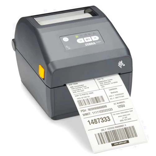JetSet Label Zebra ZD421 Direct Thermal USB 203 dpi | ZD4A042-D01M00EZ 4 inch Width | No Thermal Ribbon Required | Includes JetSet Label Software