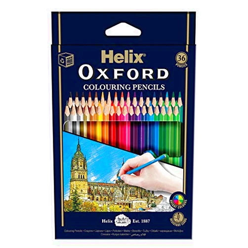 Helix Oxford Colouring Pencils (Pack of 36)