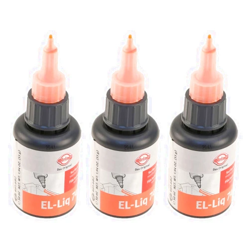 Newparts Elring 3 x 50ml Bottle Sealing Compound EL-Liq 74 for Benz Volkswagen Volvo