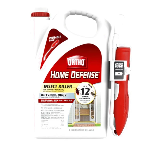 Ortho Home Defense Insect Killer for Indoor and Perimeter2 with Comfort Wand, Controls Ants, Roaches, Spiders and More, 1.33 gal