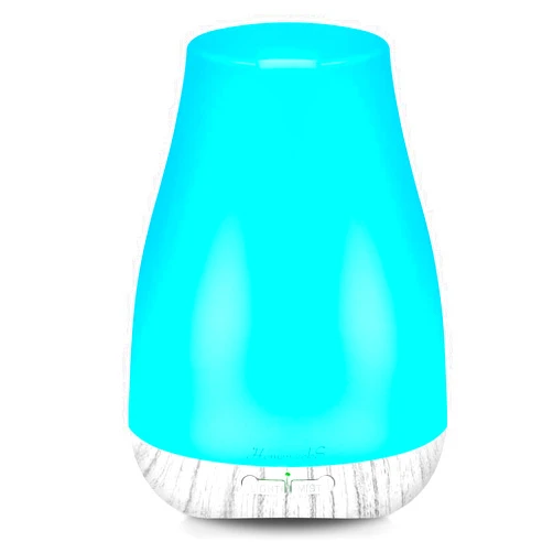 Homeweeks Aromatherapy Essential Oil Diffuser for Room: Air Humidifier Aroma Scent Cool Mist Diffuser Colorful Light Cute Mini Small Waterless Auto Off Ultrasonic Diffusers for Home Bedroom