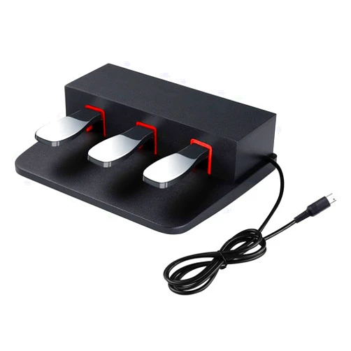 ATNEDCVH 3-pedal for digital keyboard piano, Three pedal unit for yamaha P85 P95 P48 P105 P115 Electric pianos keyboards