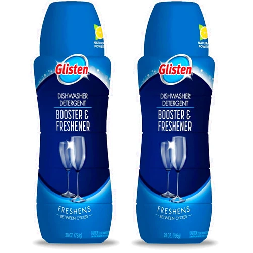 Glisten Dishwasher Detergent Booster and Freshener 2-Pack