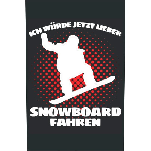 German Edition by Lustige Sprüche und witzige Geschenkideen (Author) Ich Würde Jetzt Lieber Snowboard Fahren!: Notizbuch A5, 120 Seiten, LINIERT - Lustiges Snowboard Spruch Motiv für Alle Snowboarder und ... und Snowboard Geschenkidee! (German Edition)