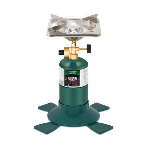 KOMAN Camping Propane Stove,Portable Camping Stove, Backpacking Stove Propane Camping Stove,10000BTU Single Burner Propane Stove for Outdoor Cooking,Fuel by 16 Oz Propane Cylinder (Fuel not Included)