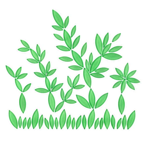 Youway Style Green Leaf Mosaic Tiles for Crafts Bulk,200g Petal Mosaic Glass Pieces,Flower Glass Tiles for DIY Garden Craft Supplies