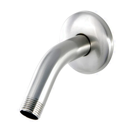 Kingston Brass K150K8 Designer Trimscape Showerscape 6-Inch Shower Arm with Flange, Brushed Nickel