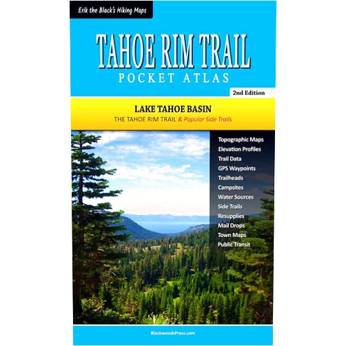 Erik Asorson Tahoe Rim Trail Pocket Atlas