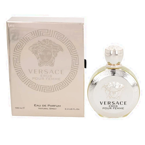 VERSACE Eros Eau de Toilette Spray for Women, 3.4 Ounce