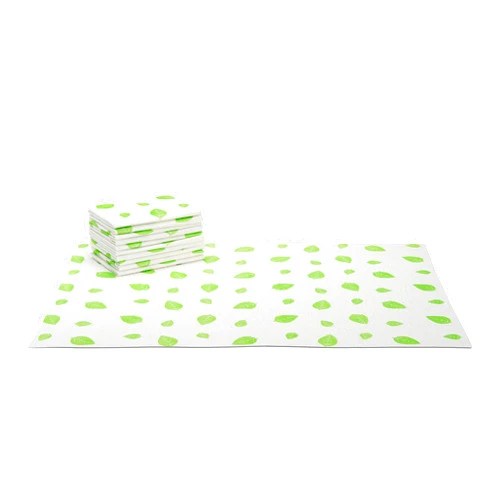 Munchkin® Arm & Hammer Disposable Changing Pad, 10 Count , White/Green