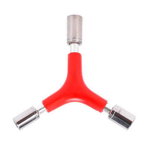 SYH&AQYE Y Shape Bike Hex Socket Wrench, Portable Lightweight Bike Triangle Wrench, Less Effort, High Hardness, 3 Way Triangle Allen Hexagonal Wrench for Repair Hardware Multitool Kit