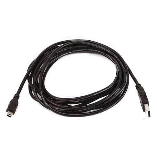 Monoprice 10-Feet USB A to mini-B 5pin 28/28AWG Cable (103897) Black