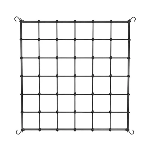 iPower Elastic Trellis Netting for 3x3FT Grow Room, Heavy-Duty Plant Net with Hooks, Flexible Hydroponics Support for Indoor Plants, Gardening, and Horticulture