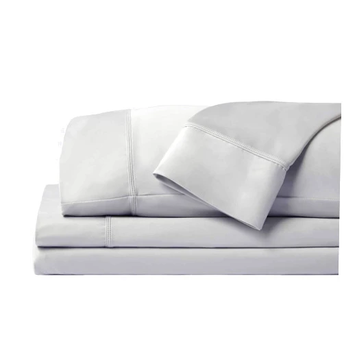 SHEEX - Original Performance Sheet Set with 2 Pillowcases, Ultra-Soft Fabric Cooling and Breathes Better Than Traditional Cotton - Pearl Blue, Queen