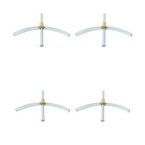 PZRT 4PCS Piece Repairer Type 86 Switch and Socket Concealed Box Fastening Repair Remedy Rod Wall Electrical Box Repair Tool With Screws