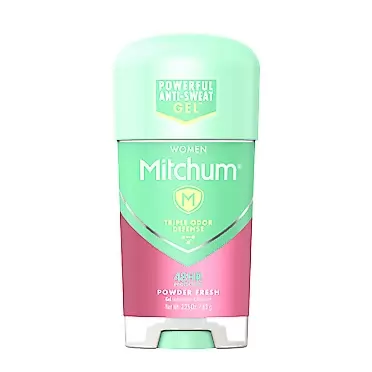 Mitchum For Women Power Gel Anti-Perspirant Deodorant Powder Fresh 2.25 oz (Pack of 8)