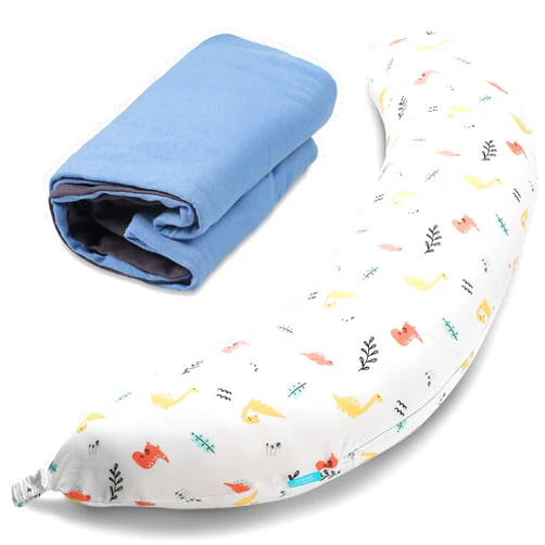 BYRIVER Pregnancy Body Pillow and Pillow Case Bundle