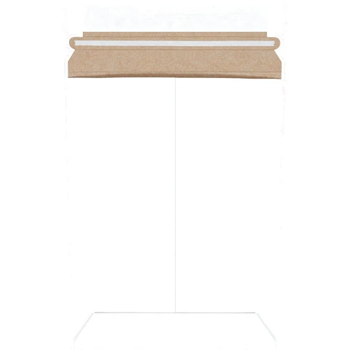BOX USA Self-Seal Stay Flat Mailer, Stayflats® Brand, White, 7