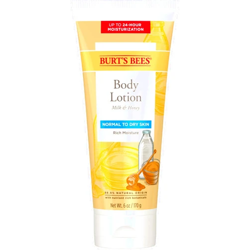 Burt's Bees Burt’s Bees Body Lotion for Normal to Dry Skin with Milk & Honey, 6 Oz (Package May Vary)
